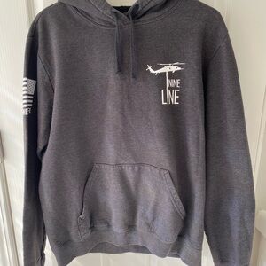 Nine Line Kids Gray Hoodie